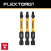 Picture of Dewalt® Dewalt 2.25In Square #3Flextorq 3Pk Part# - Dwaf2Sq3Ir3