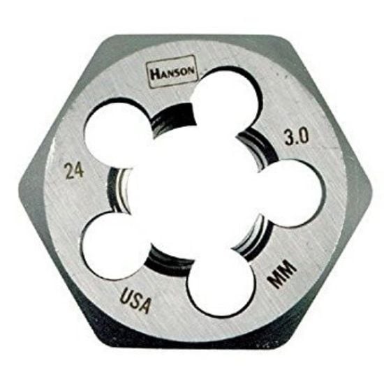 Picture of Irwin® Die 24Mm-3 1-13/16 Hex Hanson Part# - 8569