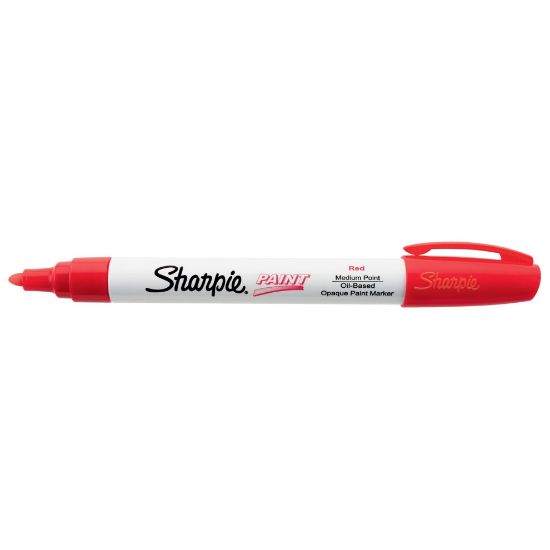 Picture of Sharpie® Sharpie Paint Red Med Os Upc Part# - 35550