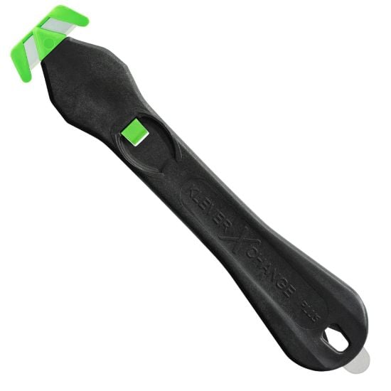 Picture of Klever Klever Ecoxchange20Safety Cutter  Black/Green Part# - Eco-200Xc-20Ex (10)