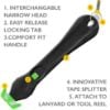 Picture of Klever Klever Ecoxchange20Safety Cutter  Black/Green Part# - Eco-200Xc-20Ex (10)