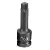 Picture of Grey Pneumatic 1/2" Dr. X Tt60 Tamper Proof Star Driver Part# - 2160Tt