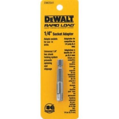 Picture of Dewalt® 1/4" Socket Adapter Part# - Dw2541