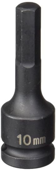 Picture of Grey Pneumatic 1/2" Drive X 10Mm Hex Driver Part# - 2910M