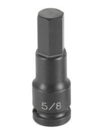 Picture of Grey Pneumatic 1/2" Drive X 11Mm Hex Driver Part# - 2911M