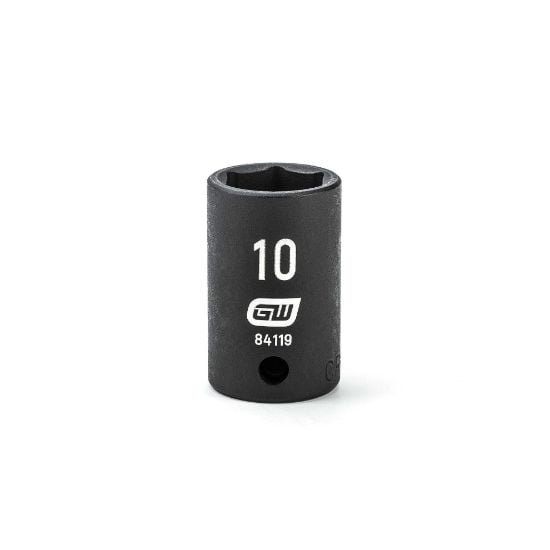 Picture of Gearwrench® 1/4" Drive 6 Point Standard Impact Socket 10Mm Part# - 84119