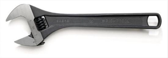 Picture of Wright Tool 4" Black Adjustable Wrench Part# - 9Ab04