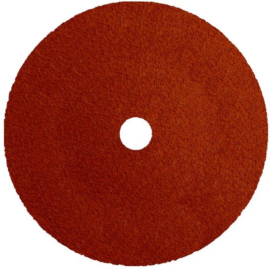 Picture of Weiler® 7" Tiger Ceramic Rfd 36Cgrit  7/8" Arbor Hole Part# - 69865