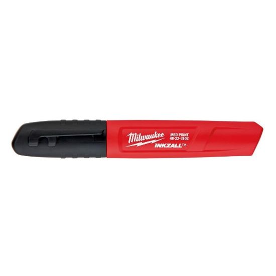 Picture of Milwaukee® Tool Inkzall Black Medium Point Marker Part# - 48-22-3102