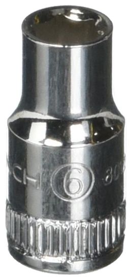 Picture of Gearwrench® 1/4" Drive 6 Point Standard Metric Socket 6Mm Part# - 80128