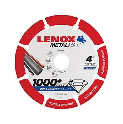 Picture of Lenox® Lenox Diam Cutoff Wh Ag4" X 5/8"  Angle Grinder Part# - 1972920