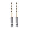 Picture of Dewalt® 1/8" Black And Gold Ir Drill Bit-2Pc Part# - Dwa5008