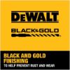 Picture of Dewalt® 1/8" Black And Gold Ir Drill Bit-2Pc Part# - Dwa5008