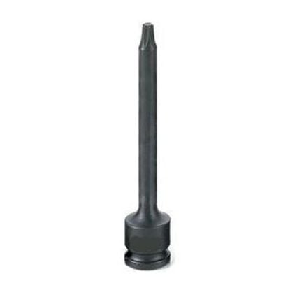 Picture of Grey Pneumatic 3/8" Drive X T45 Internal Star Driver 6" Length Part# - 11456T