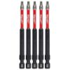 Picture of Milwaukee® Tool 5Pk 3-1/2" Pwr Bit Sq2 Part# - 48-32-4574