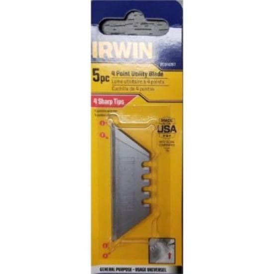 Picture of Irwin® 4Pt Carbon Utility 5 Pk Part# - 2014097