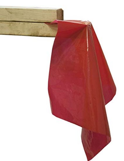 Picture of C.H. Hanson® Red Lumber Guard Flag 12X 12  300 Flags/Roll Part# - 10490