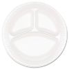 Picture of Dart® Container Corp. Concorde Unlam Foam Pltcomp 9" White Part# - 9Cpwc