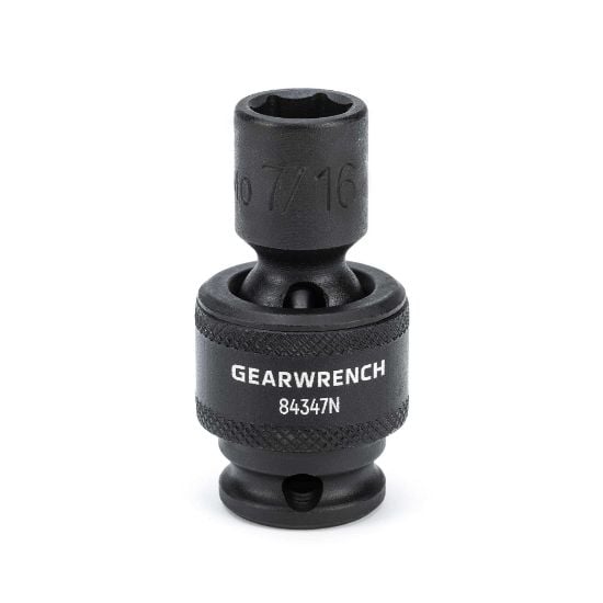 Picture of Gearwrench® 3/8" Drive 6 Point Universal Impact Socket 7/16" Part# - 84347N