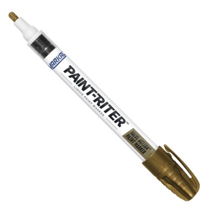 Picture of Markal® Paint-Riter Valve Actionpaint Marker Gold Part# - 96827