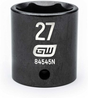 Picture of Gearwrench® 1/2" Drive 6 Point Stanimpact Met Socket 27Mm Part# - 84545N