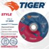 Picture of Weiler® 6 X 1/8 Tiger Ao T27 Combo Wheel  Ao  7/8 Ah Part# - 57109