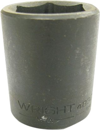 Picture of Wright Tool 1-1/16" 1/2"Dr 6Pt Std Impact Socket Part# - 4834