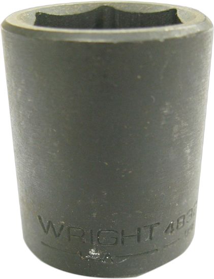 Picture of Wright Tool 1-1/16" 1/2"Dr 6Pt Std Impact Socket Part# - 4834