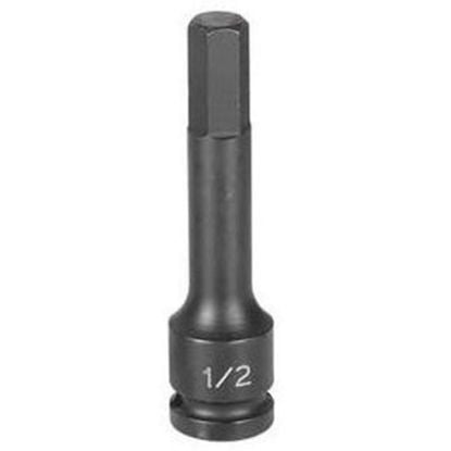 Picture of Grey Pneumatic 1/2" Drive X 13Mm Hex Driver 4" Length Part# - 29134M