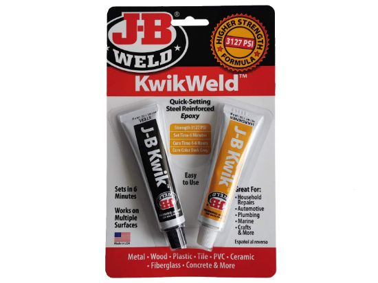 Picture of J-B Weld J-B Kwik Set Twin Tubeadhesive Part# - 8276