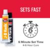 Picture of J-B Weld J-B Kwik Set Twin Tubeadhesive Part# - 8276