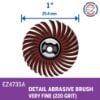 Picture of Dremel® Abrasive Brushes For Brass Aluminum Vinyl Part# - Ez473Sa