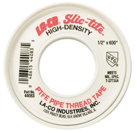 Picture of La-Co Slic-Tite Ptfe Thread Tapes  1/2 X 300 Part# - 44082