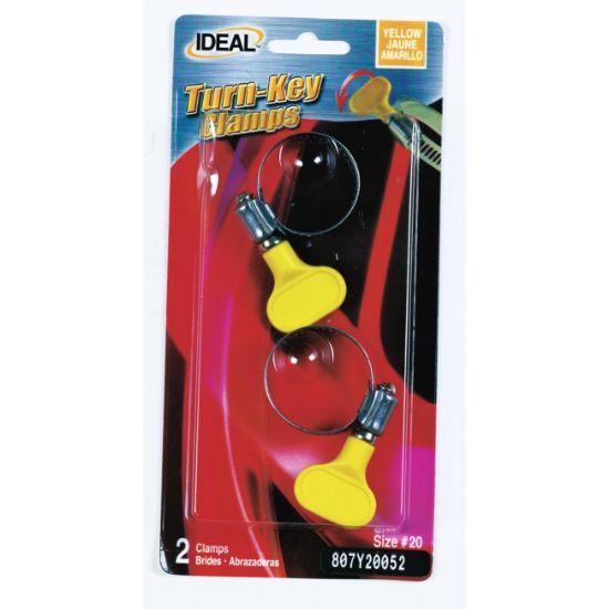 Picture of Ideal Card Of Turn Key Clampsyellow (2 Size 20'S) Part# - 5Y020V