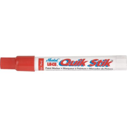 Picture of Markal® Quik Stik All Pur Solidpaint Marker Red Part# - 61049