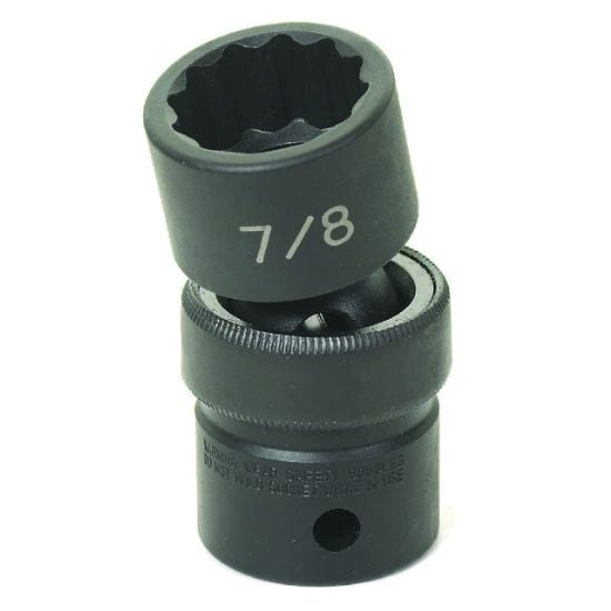 Picture of Grey Pneumatic 1/2" Drive X 13/16" Standard Universal- 12 Point Part# - 2126U