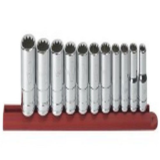 Picture of Gearwrench® 11Pc 1/2"Dr 12Pt Std Saeskt S Part# - 80711