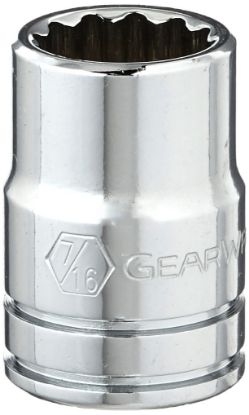 Picture of Gearwrench® 3/8"Dr 12Pt Std Skt 7/16 Part# - 80499