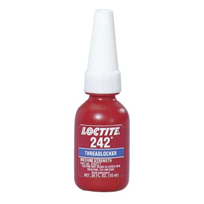 Picture of Loctite® 10-Ml Threadlocker 242Removable Strength Part# - 135354