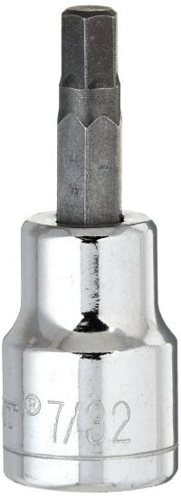 Picture of Crescent® Hex Bit Socket 7/32" 3/8" Drive Part# - Chbs3N 