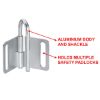 Picture of Master Lock® Safety Series Lockout Hasps Part# - 418