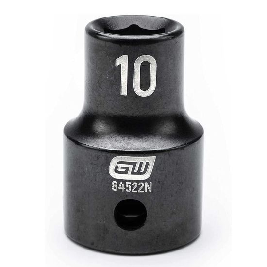 Picture of Gearwrench® 1/2"Drive 10Mm Standardimpact Socket Part# - 84522N