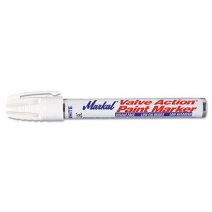 Picture of Markal® Paint-Riter Valve Actionpaint Marker White Part# - 96820