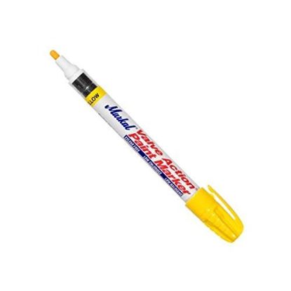 Picture of Markal® Paint-Riter Valve Actionpaint Marker Yellow Part# - 96821