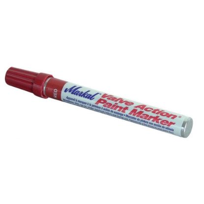 Picture of Markal® Paint-Riter Valve Actionpaint Marker Red Part# - 96822