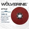 Picture of Weiler® Fiber Disc 7" 60Grit 25/Min Part# - 59526