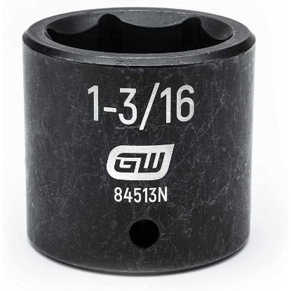 Picture of Gearwrench® 1/2" Drive 6 Point Stanimp Sae Socket 1-3/16" Part# - 84513N