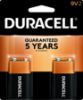 Picture of Duracell Coppertop Alkaline Batteries  9V  2/Pk Part# - Durmn1604B2Z