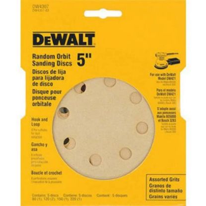 Picture of Dewalt® 5" 8-Hole Assortment Hoo Part# - Dw4307