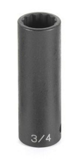 Picture of Grey Pneumatic 1/2" Drive X 1" Deep Duo-Socket - 12 Point Part# - 82132D